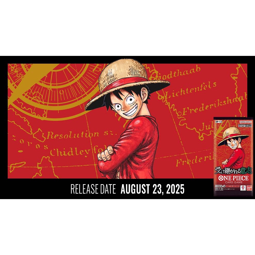 One Piece Card Game OP-13 Carrying on His Will Booster Box