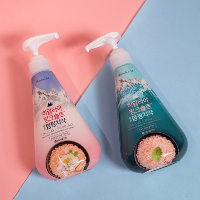 LG Himalaya Pink Salt Pumping Toothpaste 285g KOREA LG Toothpaste ...