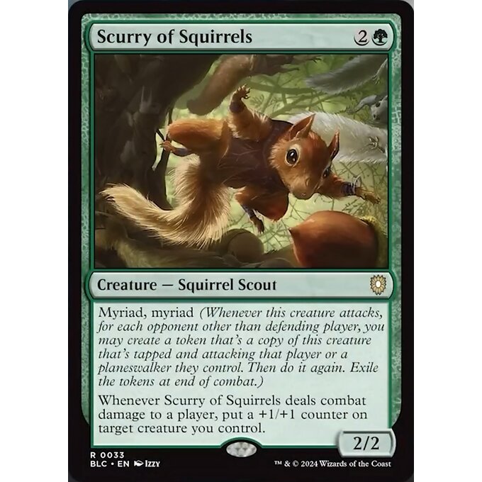 BLC Bloomburrow Commander Deck: SQUIRRELED AWAY Singles MTG BLC Bloomburrow Commander Deck: SQUIRRELED AWAY Singles MTG