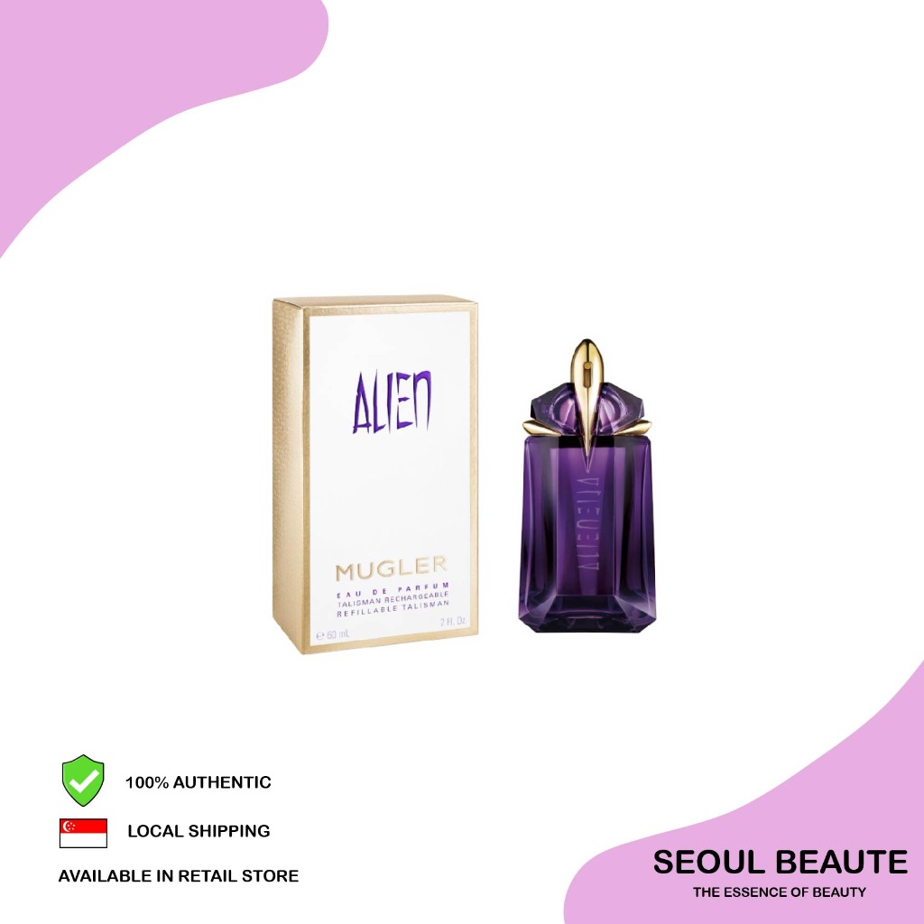 Alien by Thierry Mugler Eau de parfum 30ml 60ml Shopee Singapore