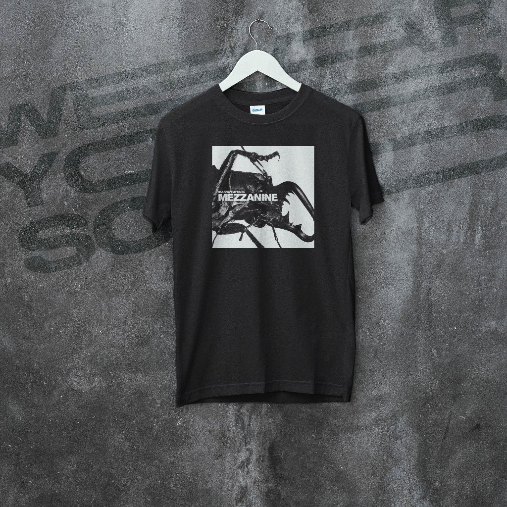 Massive Attack 1998 Mezzanine Band Tshirt | Shopee Singapore