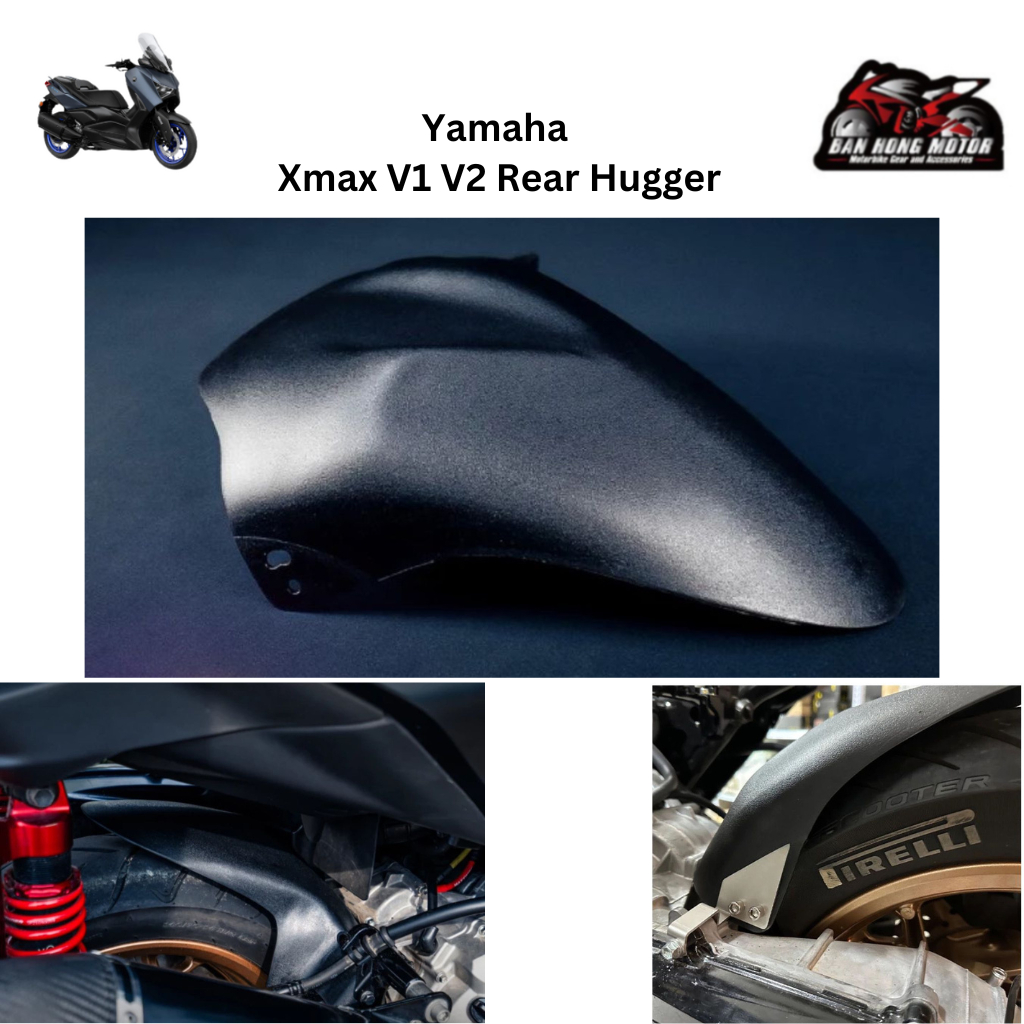 Yamaha Xmax Rear Hugger Suitable Xmax V1 V2 | Shopee Singapore