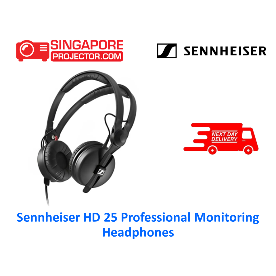 Sennheiser HD 25 Professional Monitoring Headphones Original Cable Made In  Romania | Shopee Singapore