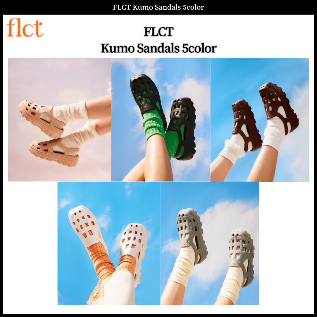 ★FLCT★ Kumo Sandals_(5color) FLCT Kumo Sandals 5color | Shopee Singapore