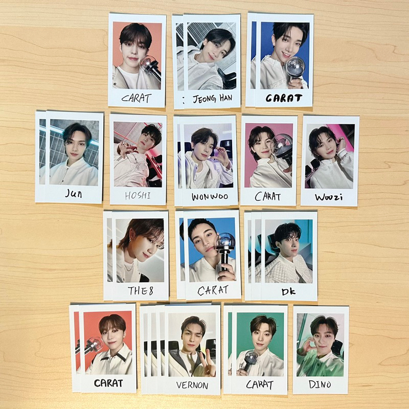 SEVENTEEN - FOLLOW Again To Japan Instant Photo Sticker Card