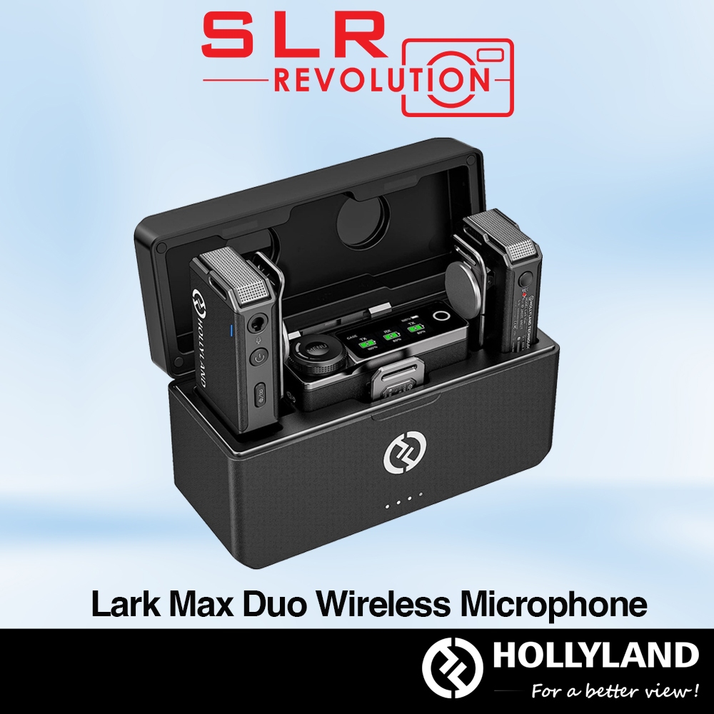 Hollyland Lark Max Duo Wireless Microphone System | Shopee Singapore