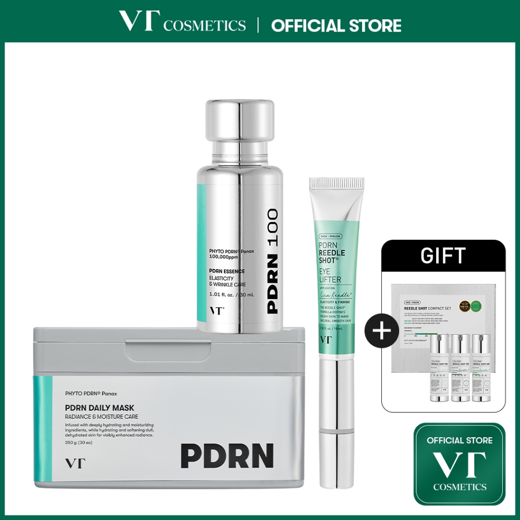 VT] PDRN Reedle Shot Eye Lifter 15ml & Refill Plant-based