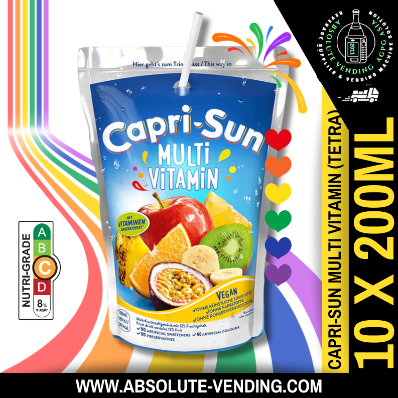 CAPRISUN Multi Vitamin Juice 200ML X 10 (TETRA) | Shopee Singapore