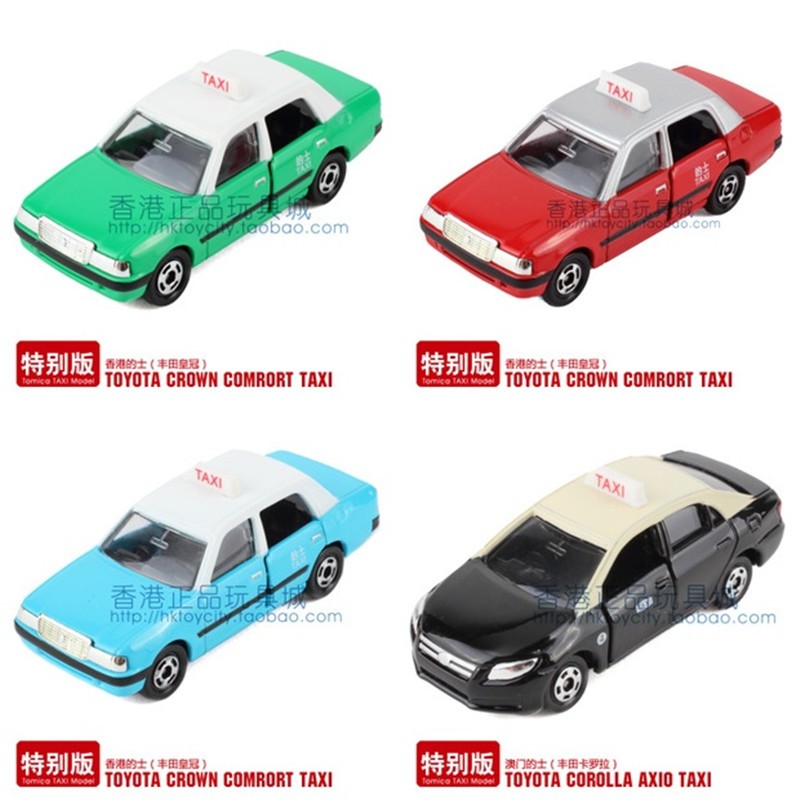 Tomica Hong Kong Macau Toyota Crown Comfort Taxi Diecast Car Model