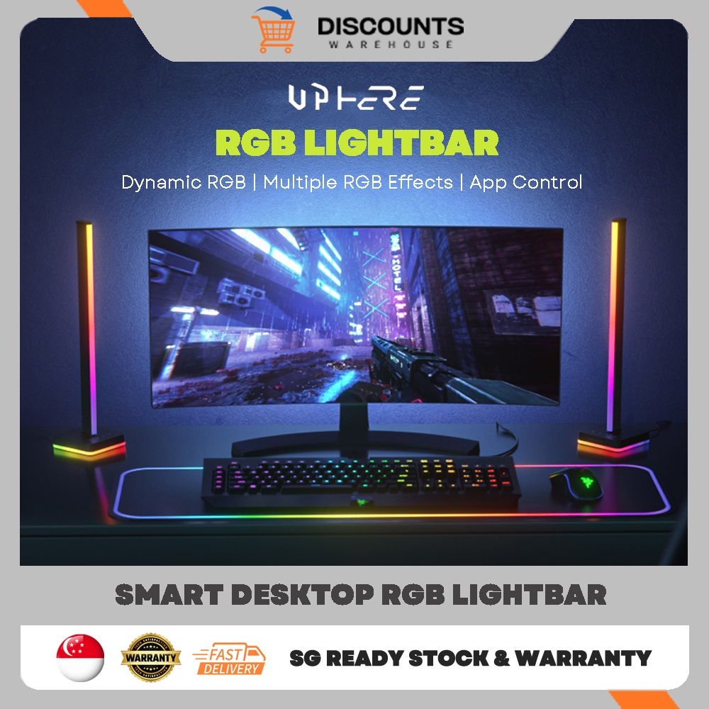 [SG Stock Warranty] upHERE Smart RGB Lightbar | Fully Control & Program ...