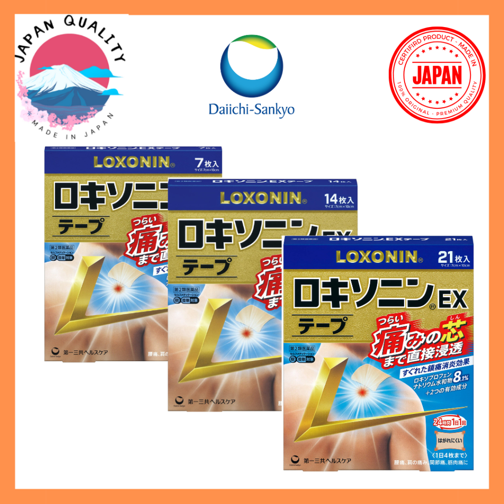 Loxonin EX Tape 7/14/21 (analgesic anti-inflammatory effect, non ...