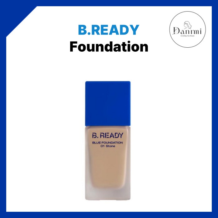 [B.READY] Be Ready Blue Foundation For Men's Skin 35ml | Shopee Singapore