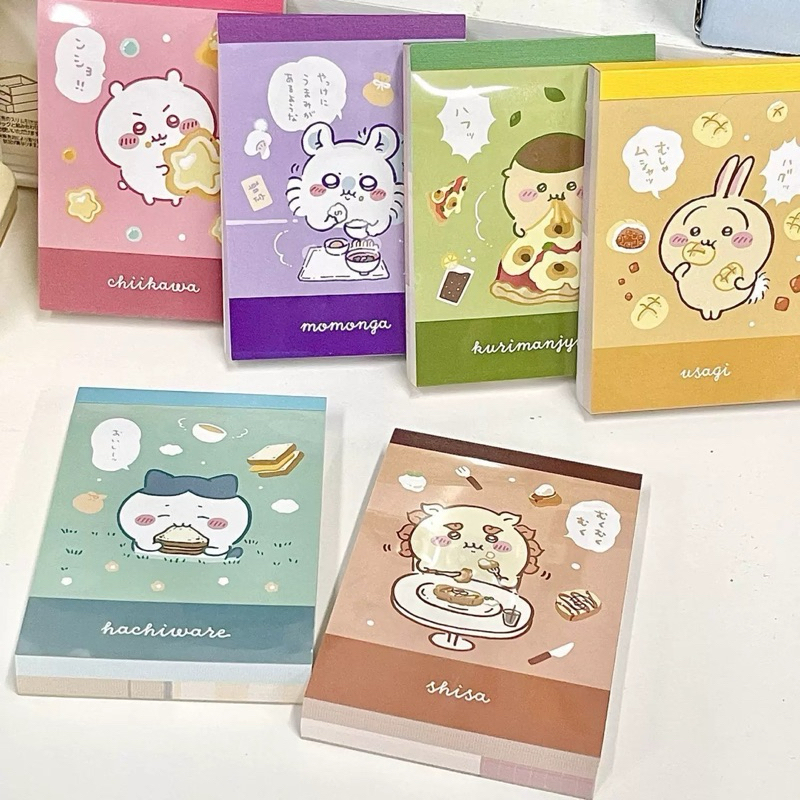 [SG Local Seller] Chiikawa Cute Memo Notepad Cute Paper Pads | Shopee ...