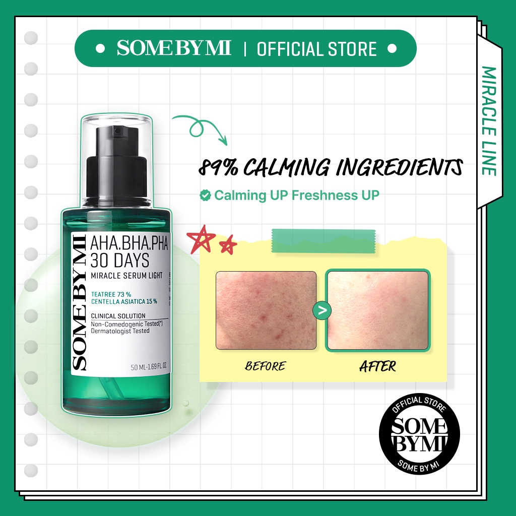 SOMEBYMI AHA.BHA.PHA 30 Days Miracle Serum Light, 50ml | Shopee Singapore