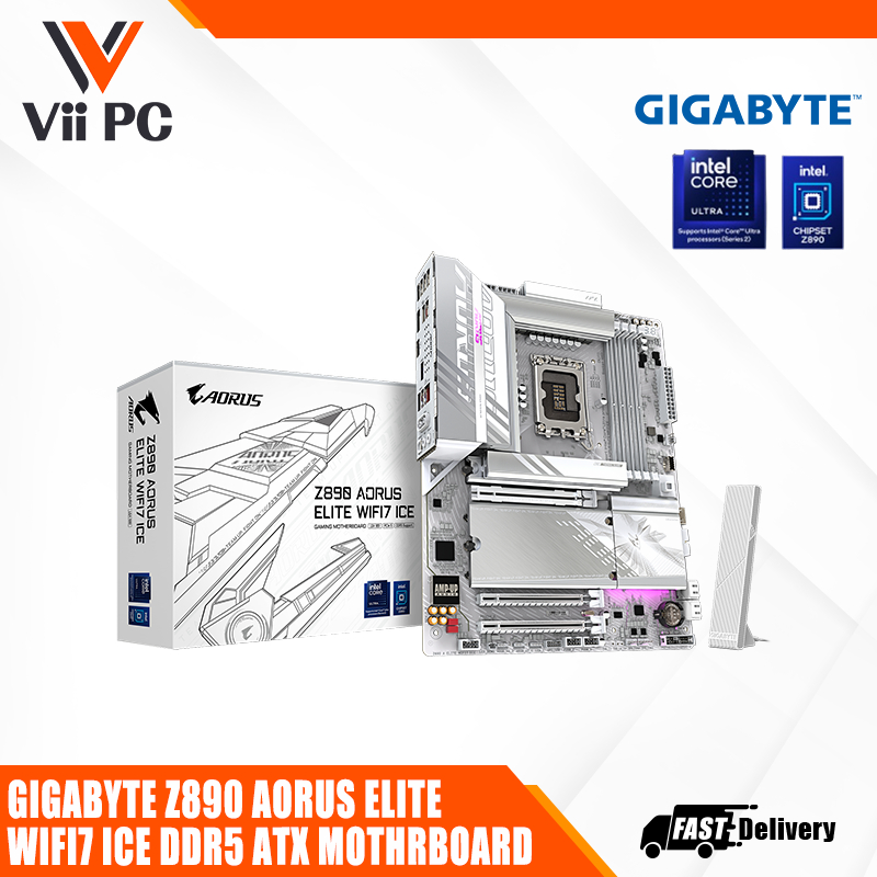 GIGABYTE Z890 AORUS ELITE WIFI7 ICE Intel® Core™ Ultra Processors
