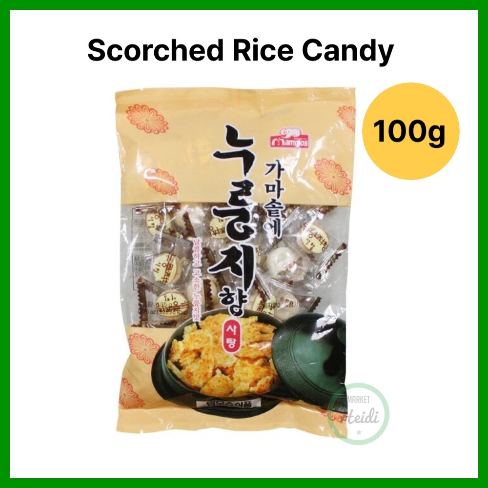 KOREA 🇰🇷 MAMOS Scorched Rice (Nurungji flavored) Candy 100g / Korea ...