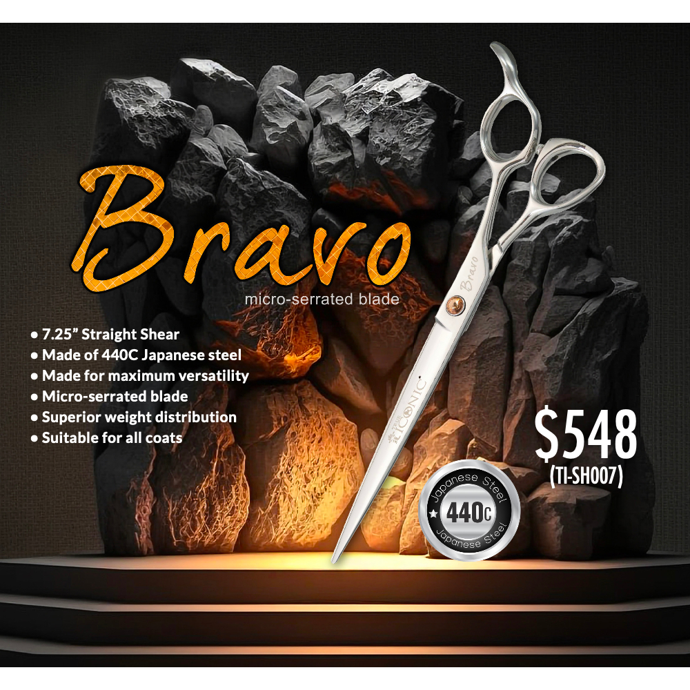 TRUE ICONIC Blaze / Infinity / Bravo Straight scissor / shears | Shopee ...