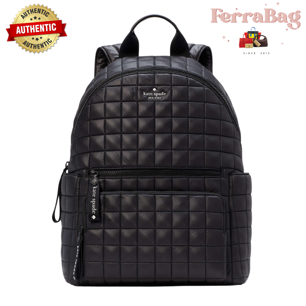 Kate Spade Camden Quilted Backpack Shopee Singapore
