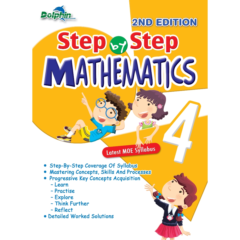 Step by Step Mathematics Primary 4 - 2nd Edition | Shopee Singapore