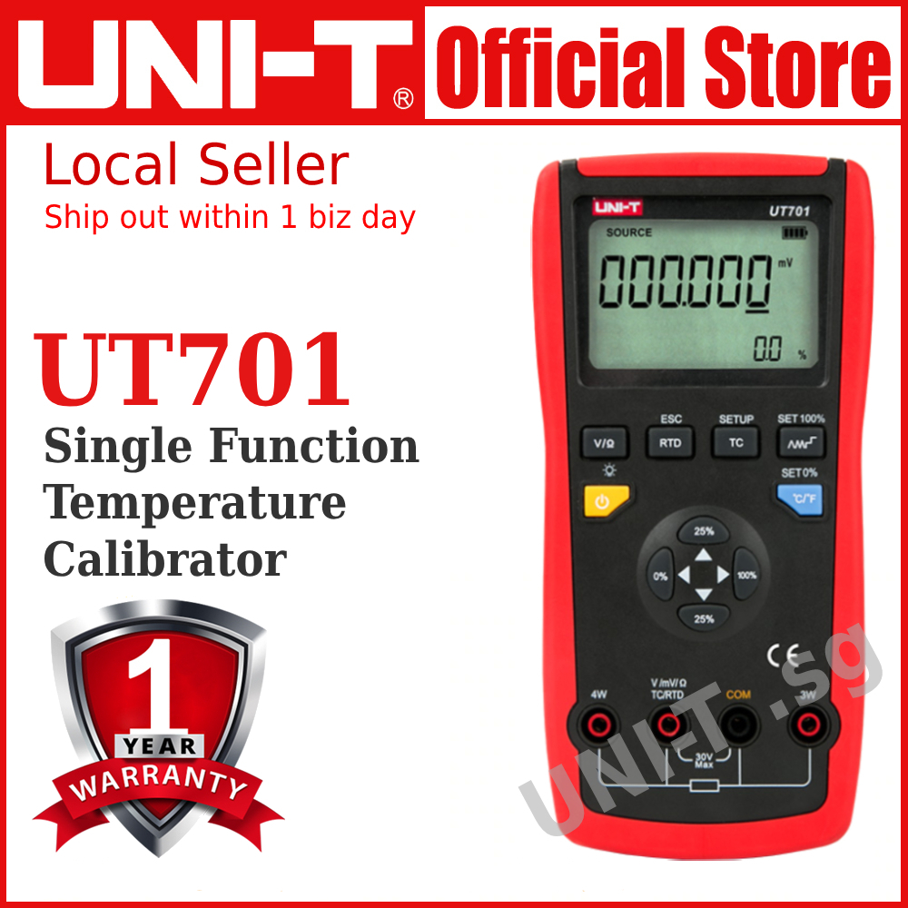 UNI-T UT701 Single Function Temperature Calibrator | Shopee Singapore
