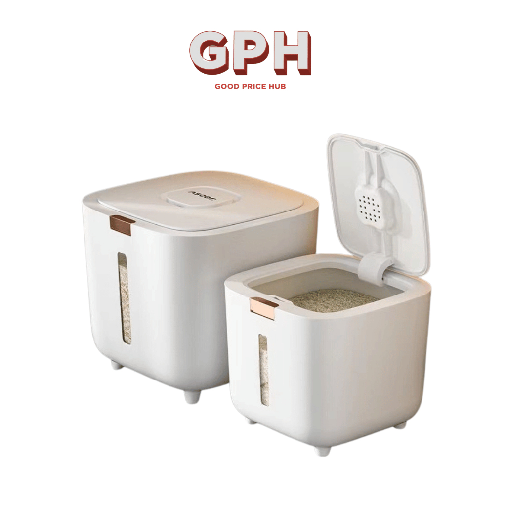 Kitchen Rice Container / Kitchen Nano Rice Container Bucket Rice Bucket ...