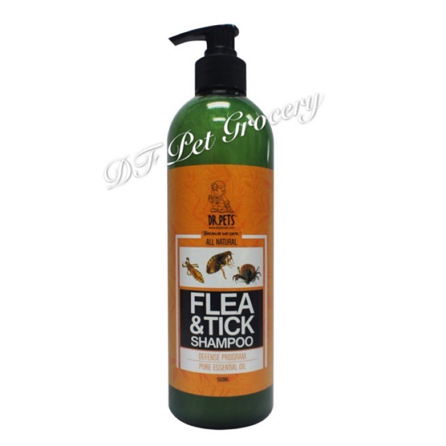 Dr Pets All Natural Flea & Tick Shampoo 500ml For Dog & Cat | Shopee ...