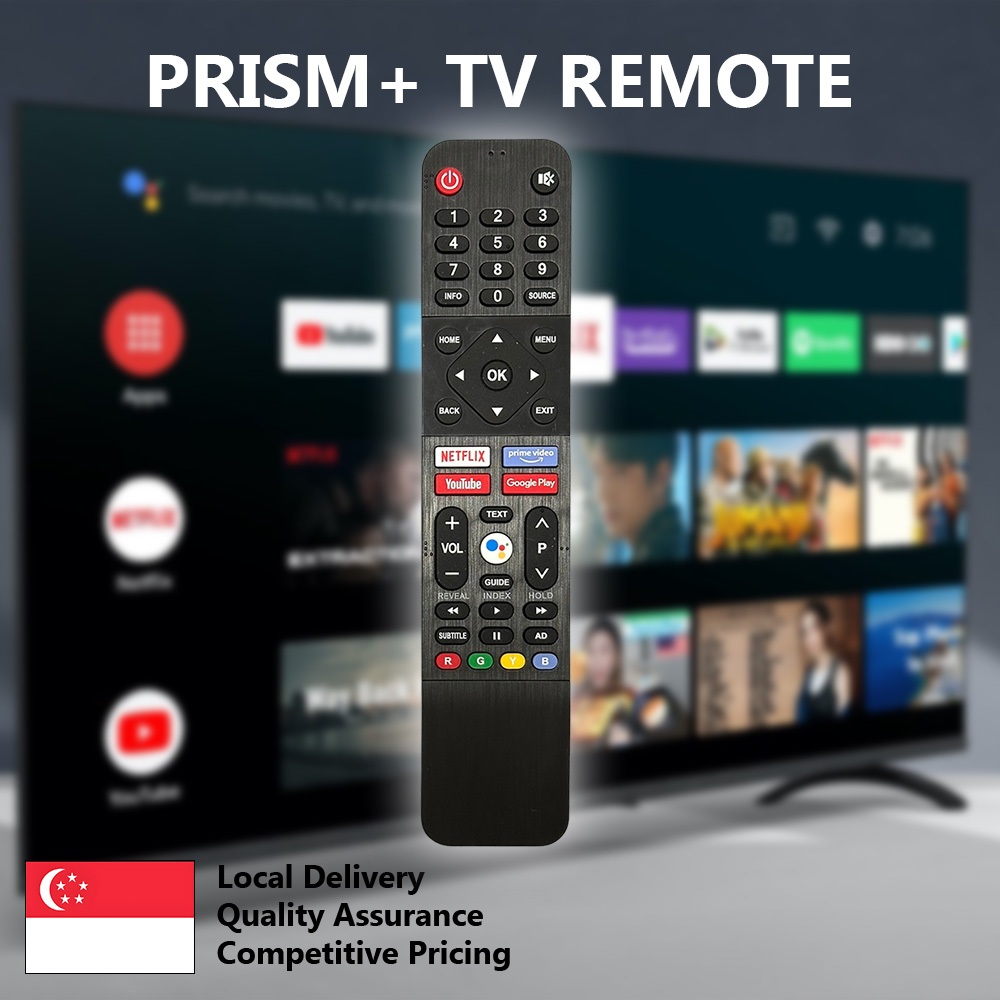 PRISM+ TV Remote Control Replacement | Compatible with Q-Series ...
