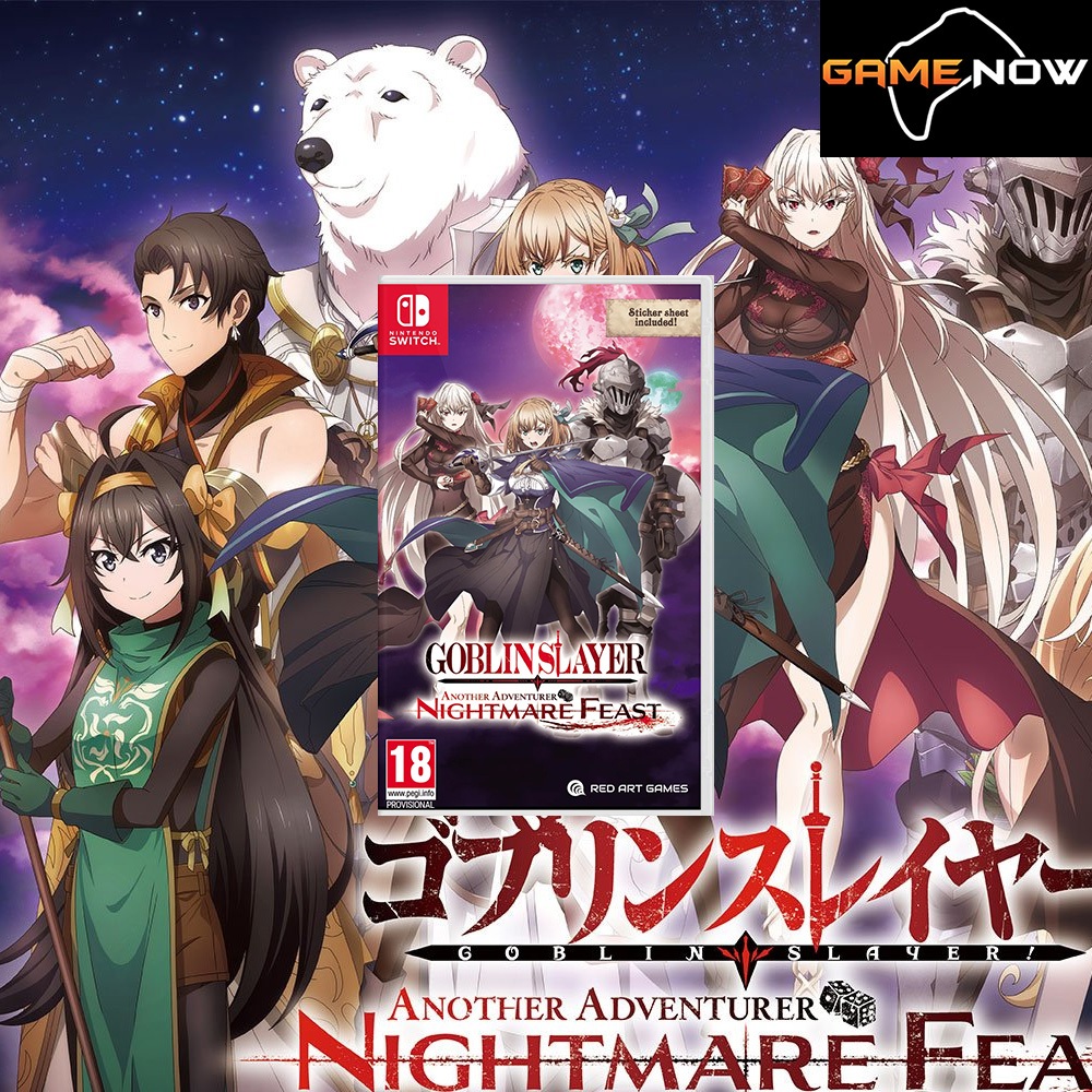 Jeu Goblin Slayer's Another Adventurer Nightmare Feast Pour Nintendo Switch - Neuf Sous Film - PEGI 18