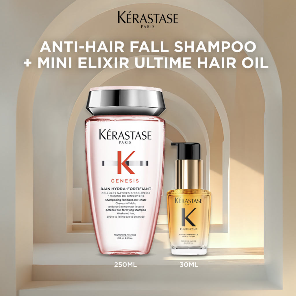 KERASTASE GENESIS SHAMPOO 250ML + ELIXIR 30ML | Shopee Singapore