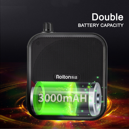 Rolton K600 Wireless Mic & Speaker Portable Voice Amplifier Bluetooth ...