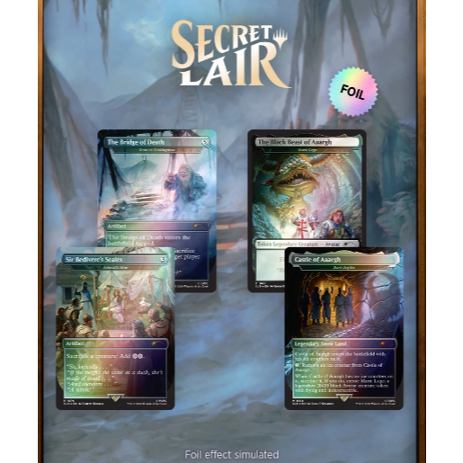 Magic the Gathering Secret Lair x Monty Python and the Holy Grail: Vol ...