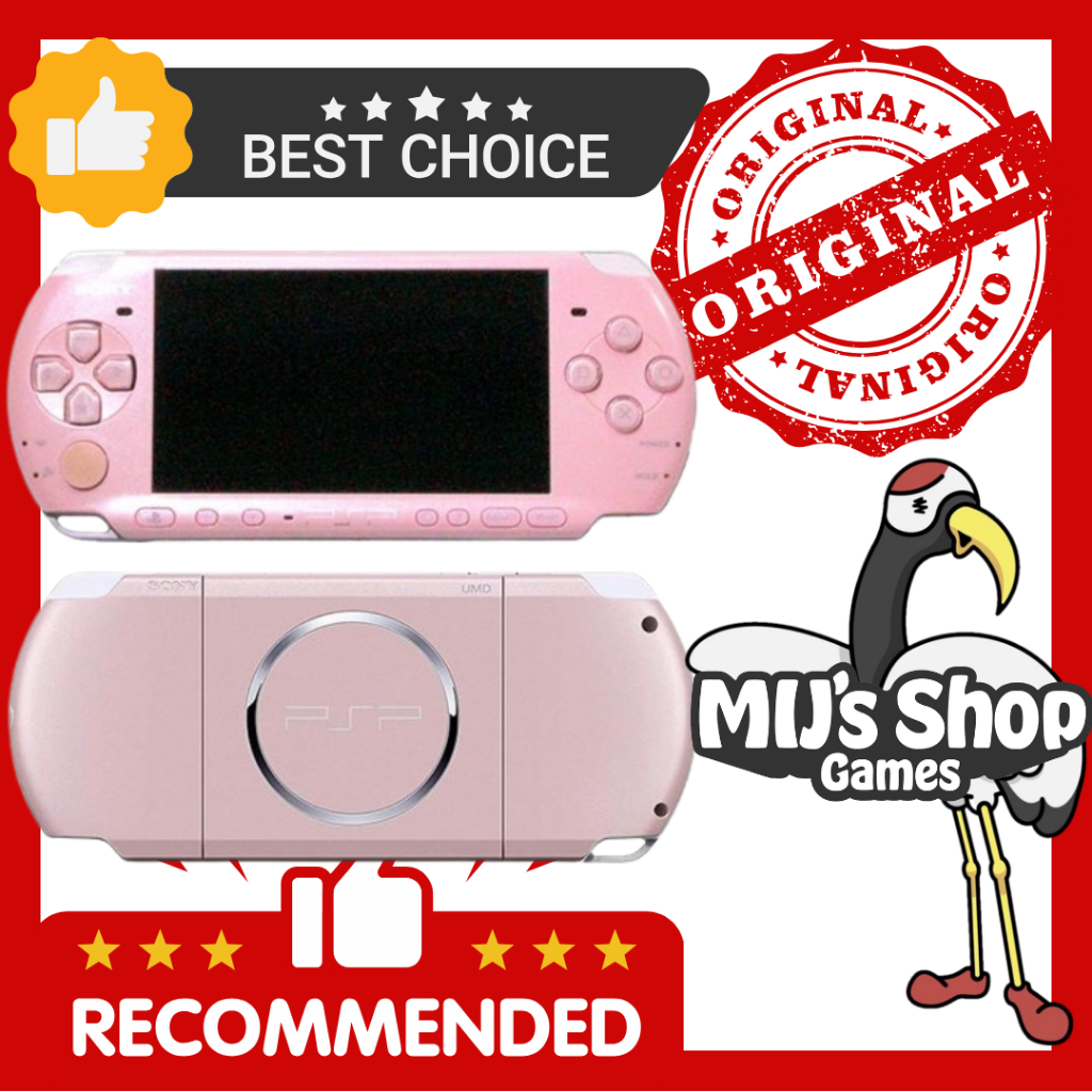 Rare deals Sony PSP 3000 PINK Bundle 4GB Memory Card