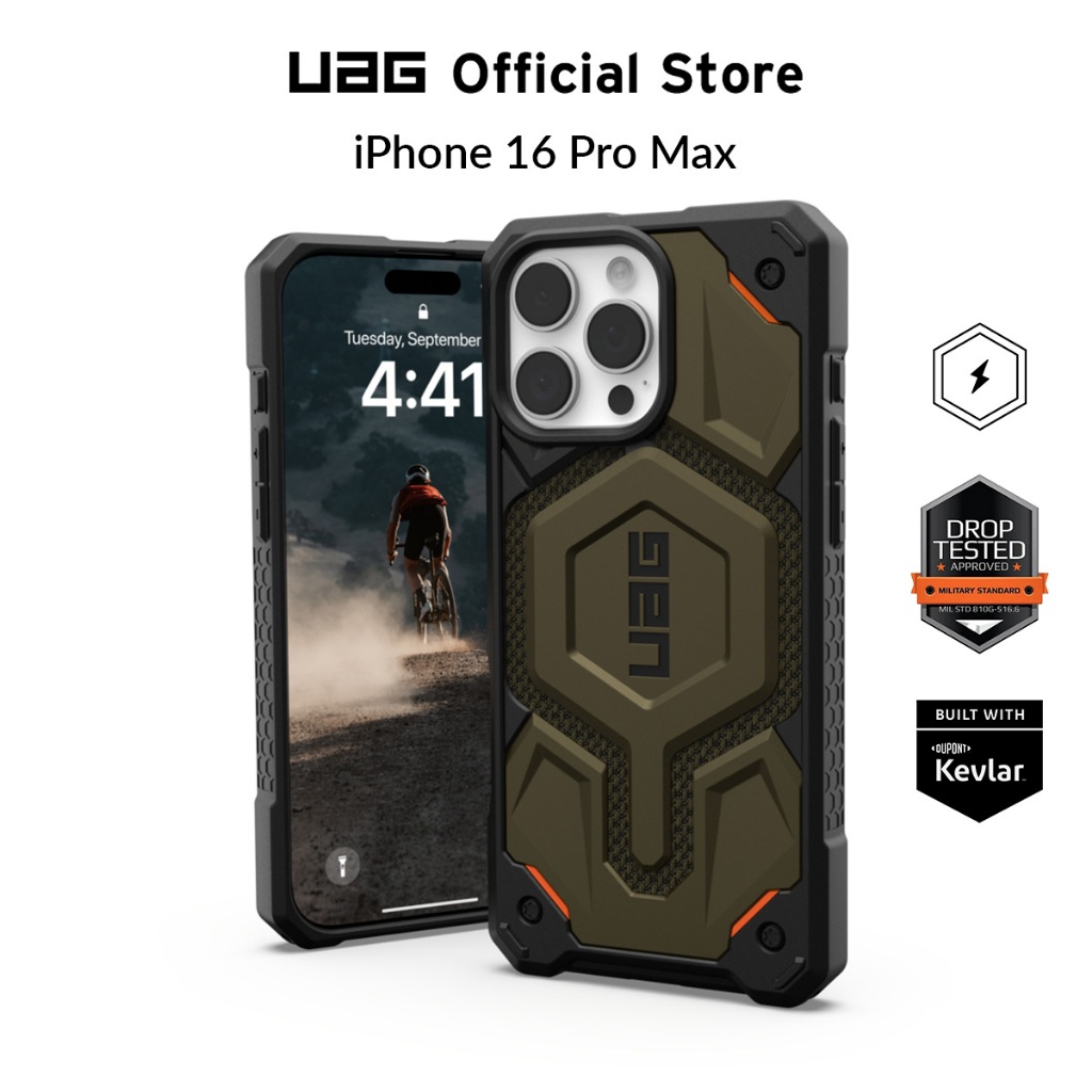 UAG iPhone 16 Pro Max Case Monarch Pro Kevlar Case Premium