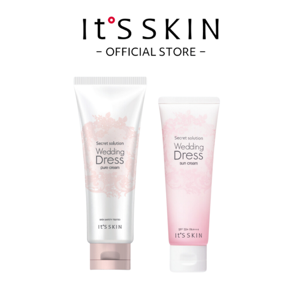 It'S SKIN] Secret Solution Wedding Dress Sun Cream | Shopee Singapore