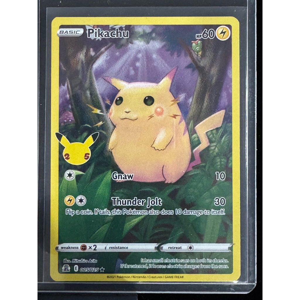 pokemon 25th anniversary cards rare POKEMON TRADING CARD GAME 25TH ANNIVERSARY CELEBRATIONS COLLECTORS CHE
