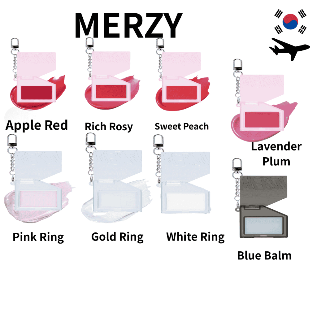 MERZY - Let's Wearing Lip & Cheek Keyring(8Colors) | Shopee Singapore