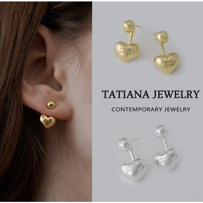 【TATIANA】Love and ball EarJacket Earring EC1966〜ピアス TATIANA】Love and ball EarJacket Earring ピアス (EC1966