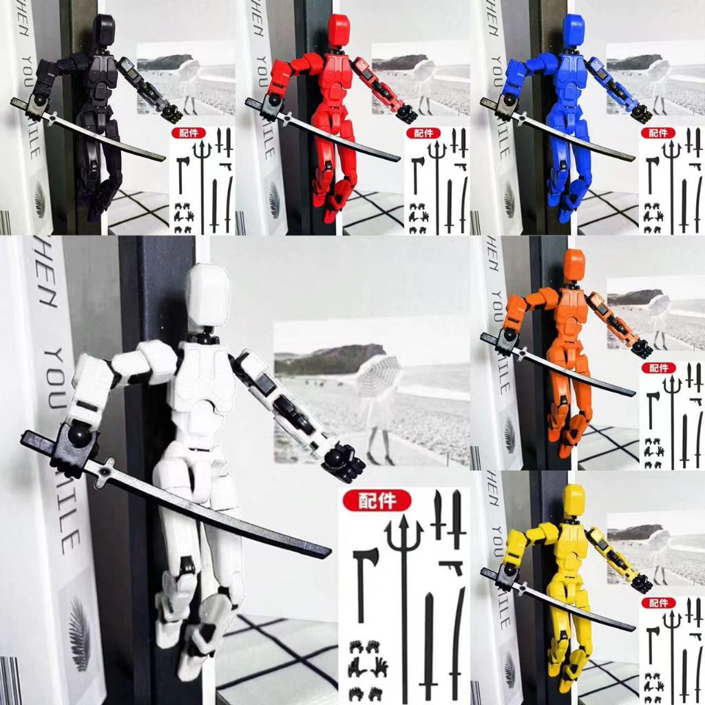 SG Dummy 13 Lucky 13 Action Figure Magnetic Multi-Jointed 3D
