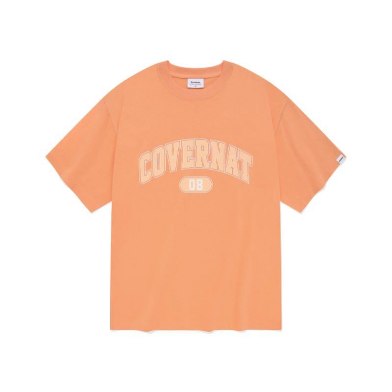COVERNAT] ARCH LOGO T-SHIRT (White)[H8] | Shopee Singapore