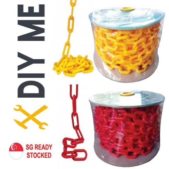 [SG LOCAL SELLER] Yellow/ Red Plastic PVC decorative safety security ...