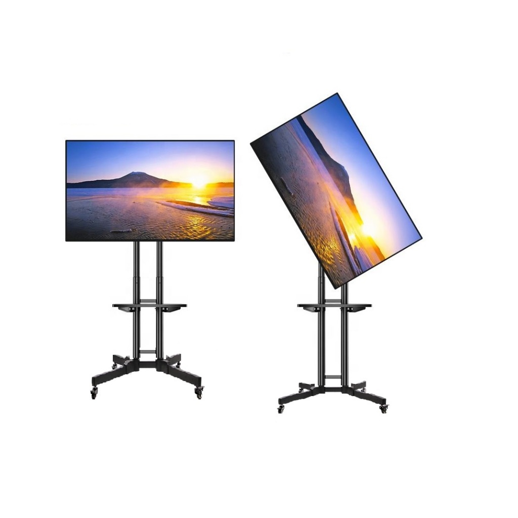 SG stock rotate TV stand SPEEDSMOUNT monitor mobile cart vertical and ...