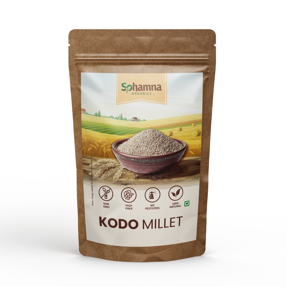 Sohamna Organics Organic Kodo Millet | Varagu / Kodri | Gluten-Free ...