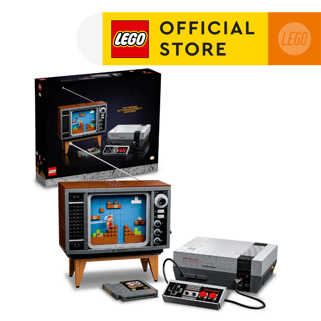 LEGO Nintendo Entertainment System 71374 NES Building Kit 2 646 Pieces Shopee Singapore