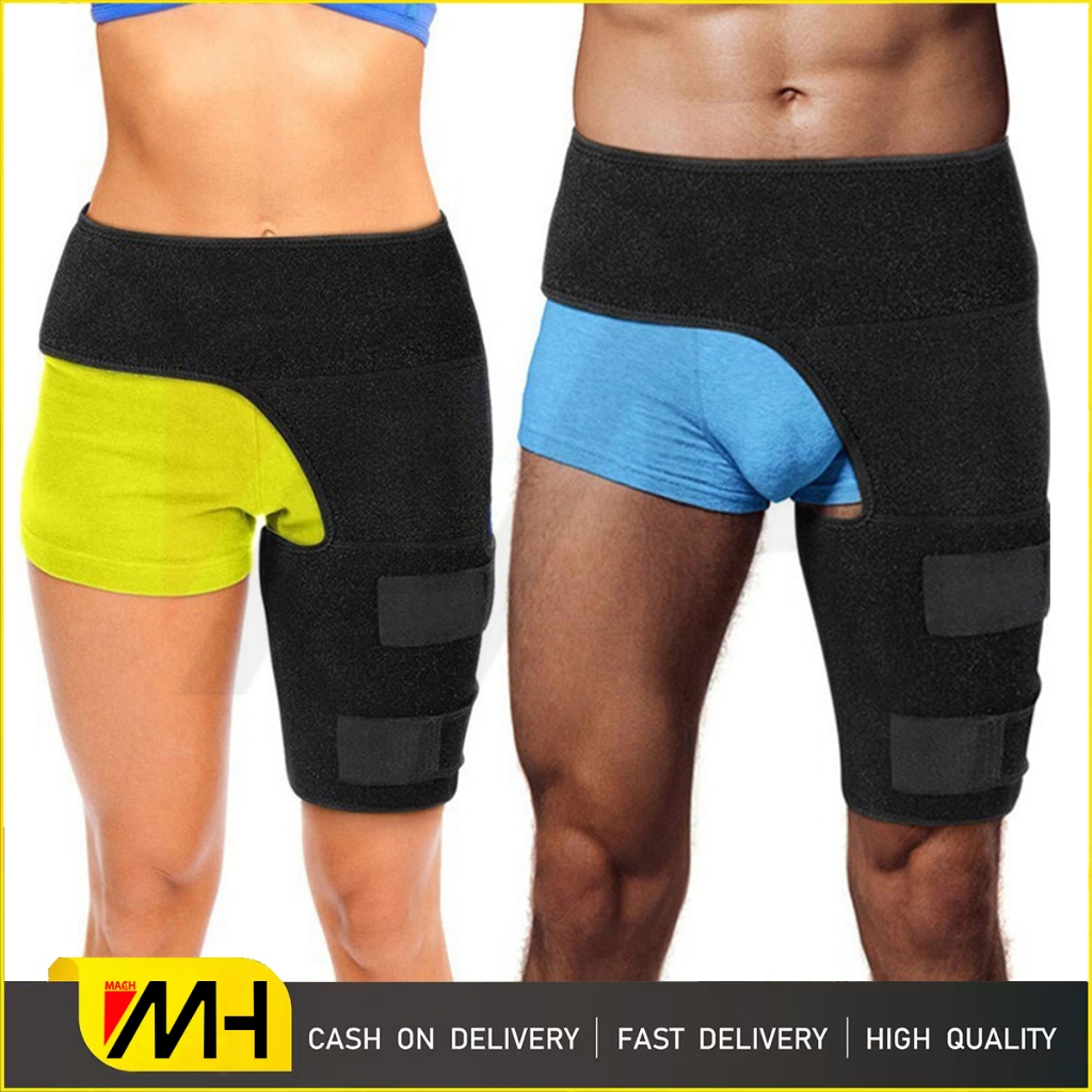 Hip Waist Supports Brace - Sciatica Pain Relief Brace - Thigh Hamstring ...