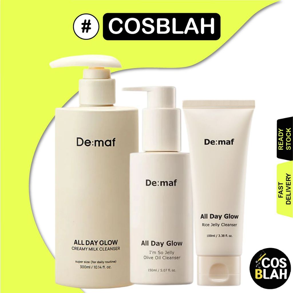 Demaf All Day Glow I'm So Jelly Olive Oil Cleanser 150ml / Rice Jelly ...