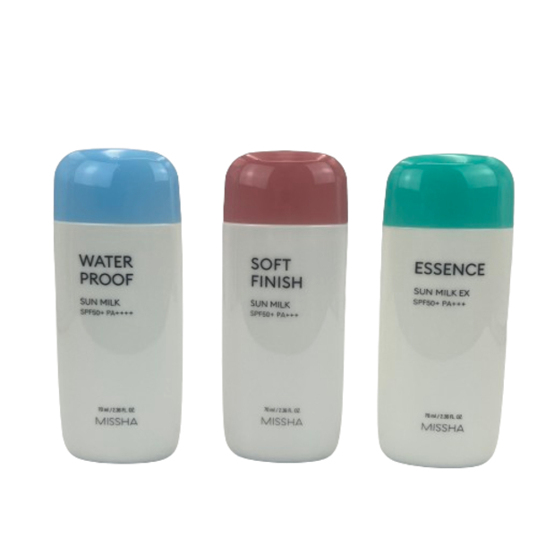 Missha All Around Safe Block Soft Finish Sun Milk SPF50+ PA+++ 70ml - Korean Facial Sunscreen 6 thumbnail image