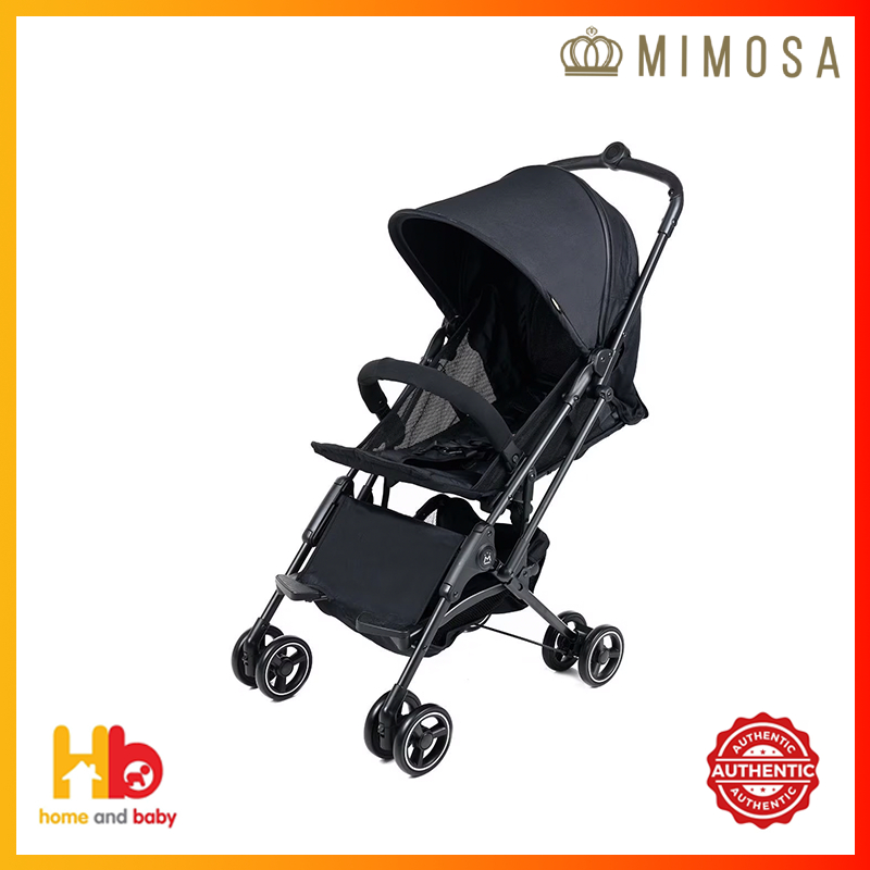 Mimosa Cabin City Backpack Stroller Cabin Size New born to 23kg Jet Set Black New Shopee Singapore