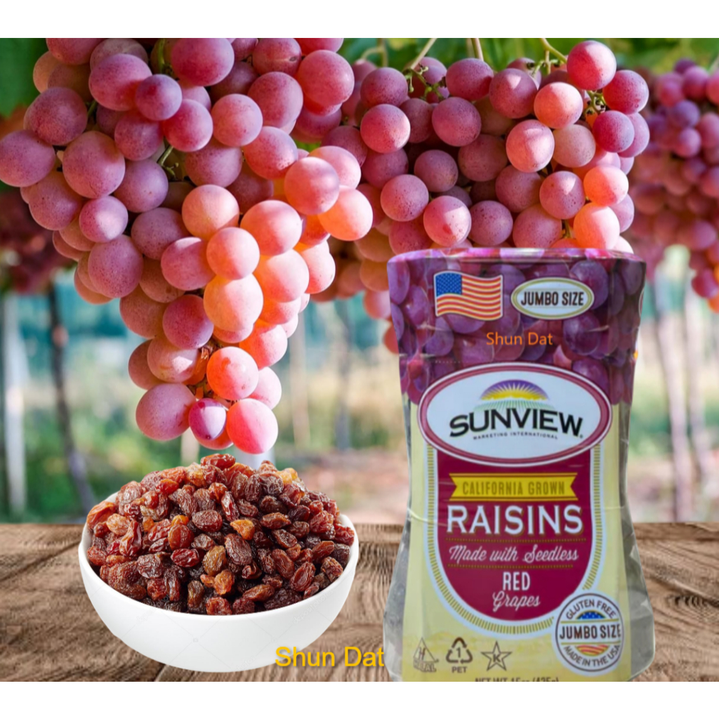 Sunview Seedless Red/Black/Green Raisins (New Packing) and products ...