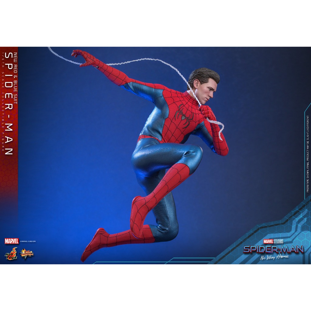 Hot Toys Spider-Man (New Red & Blue Suit) - MMS679 - Spiderman: No
