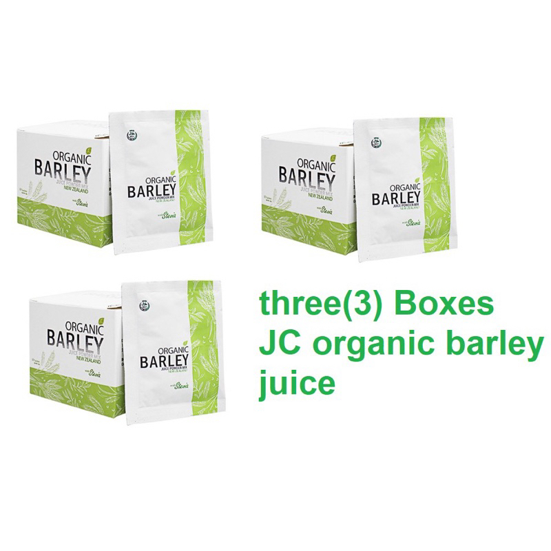 JC Organic Barley Juice and Capsule Barley Grass Powder in stock